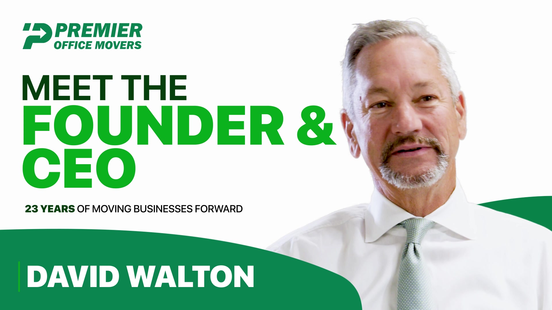 David Walton, founder and CEO of Premier Office Movers